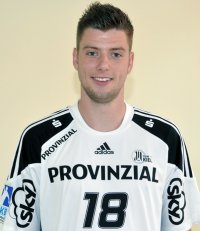 Niclas Ekberg im neuen Trikot.