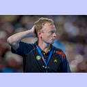 Saevehofs Trainer Magnus Johansson.