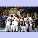 Jubel nach dem Sieg.