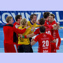 Jubel bei Melsungen.