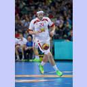WM 2013: DEN-ESP: Mikkel Hansen.