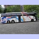 Der Bus zum Turnier.