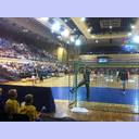 Testspiel in Rostock.