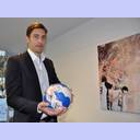 Zu Besuch in Kiel: Marcus Ahlm.