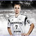 Autogrammkarte 2014/15.