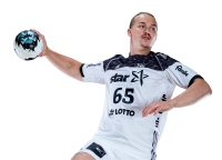 Lukas Nilsson in action.