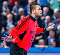 Tom Landgraf in action.