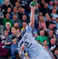 Steffen Weinhold in action.