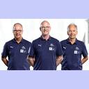 Die medizinische Abteilung des THW Kiel: Dr. Torsten Morschheuser, Dr. Philip L�bke und Dr. Detlev Brandecker.