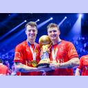 Weltmeister! Emil Jakobsen und Emil Wernsdorf Madsen.