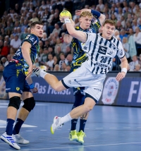 Lukas Laube in action.