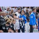 Julian Poltrock behandelt Magnus Landin Jacobsen.