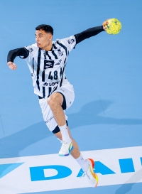 Mohab Abdelhak in action.