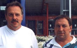 Zeigte eine bescheidene Leistung: Das Gespann Jehle / Muser.