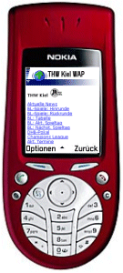 THW-News per Handy - unter wap.thw-provinzial.de.